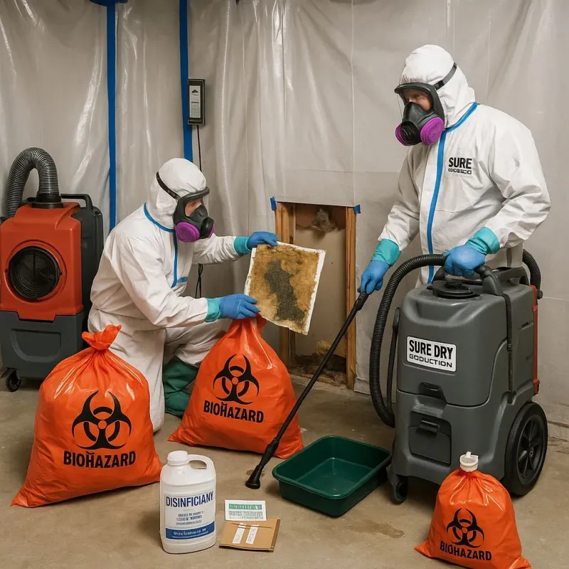 Contaminated Water Handling Protocols process in Clarksville, VA